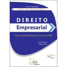 Direito empresarial: teoria e questões para a prova da OAB - JEFTE, 3