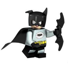Boneco Blocos De Montar Bat Mite Black Batman