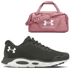 Kit Feminino Tênis Corrida HOVR Infinite 3 e Mala Under Armour Undeniable 5.0 Duffle SM