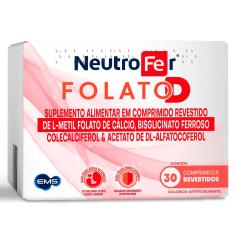 Suplemento Alimentar Gestantes NeutroFer Folato D 30 comprimidos EMS 30 Comprimidos