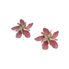 Brinco Flor Esmaltada