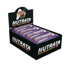 Nutrata Caramel Protein Display (12 unid. 45g), Dark Caramel, Nutrata