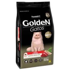Ração Golden Gatos Adultos Carne, 10,1kg