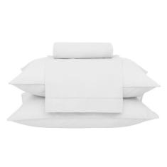 Kit Jogo De Lençol Buddemeyer 4 Peças Cama Super King Basic Percalle 1