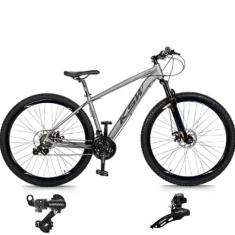 Bicicleta Aro 29 Mtb Ksw Xlt 21v Aluminio Cambios Shimano Suspençao 80