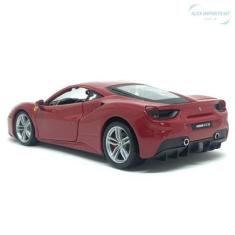 Miniatura Carro 488 Colecionadores com pneus emborrachados - A.R Varie