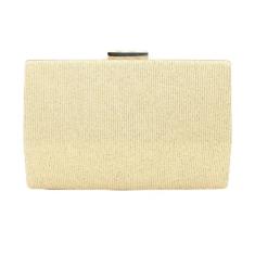 Adoptfade Bolsas femininas grandes com strass para noite, Dourado