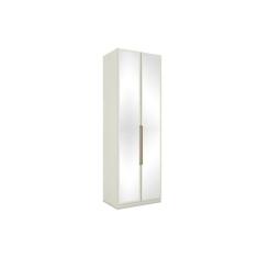 Módulo De Quarto Solteiro Guarda Roupa Mc04 Seletto C- 2 Portas C- Espelho E 3 Gavetas Areia - Henn