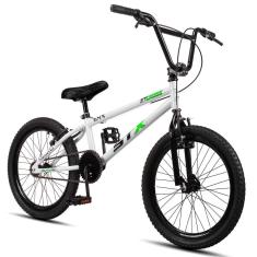 Bicicleta Aro 20 STX STCROSS BMX Infantil Aro Aero Freio V-Brake 