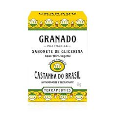 Sabonete Glicerina Vegetal Castanha do Brasil Granado 90g, 1, 90g