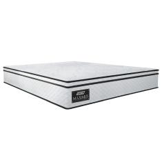 Colchão Casal Queen Gazin Maximus Molas Ensacadas 158x198x24cm Branco