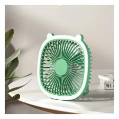 Mini Ventilador LED Portátil Recarregável USB 3 Velocidades 048 - NEHC