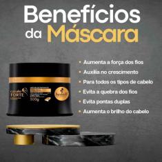 Máscara Haskell Cavalo Forte 300g - Crescimento Capilar para os Cabelo