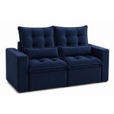 Sofá Retrátil e Reclinável 1,5m C/ 02 Módulos em Tecido Suede Montagem