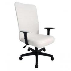 Cadeira Presidente Para Escritório Linha Calábria Branco