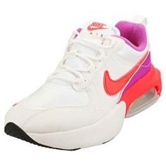 Tênis de corrida feminino casual Nike W Air Max Verona Cz6156-100, Summit White/Laser Crimson/Sail, 8