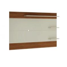 Painel Para TV Mirage Off White com Freijó - Germai Móveis