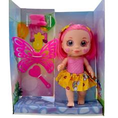Boneca - Butterfly Babys Collection Sapatinho Rosa - 513 - SUPER TOYS