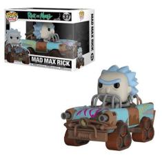 Boneco Pop Funko 37 Rick Mad Max Rick And Morty