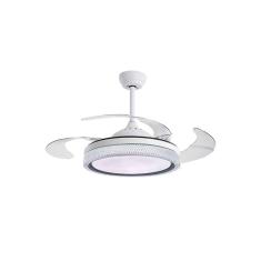 Ventilador De Teto Pás Retráteis Sagitta C/ Controle Remoto