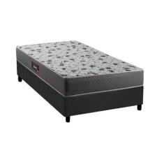 Conjunto Box Solteiro: Colchão Anatômico Herval D28/AG65 Black + Base 