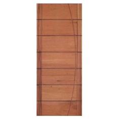 Porta de Madeira Maciça BBB-R Friso Em Arco Casmavi de Cedro Arana - 2