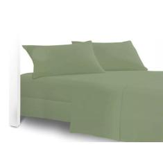 Jogo de cama queen 4 peças linha charme poliester para cama box - GABY