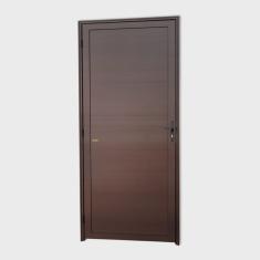 Porta de Alumínio Lambril Super 25 210cm x 100cm Brimak