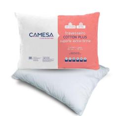 Travesseiro Cotton Plus 180 Fios Camesa Suporte Extra Firme 50x70cm