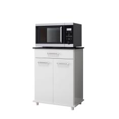 Balcão Multiuso Duplo 2Pts 1 Gvt Branco Isis Nicioli Branco