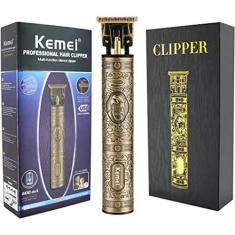 Barbeador Kemei Km-700D Cabelo Profissional Elétrico estilo e eleganci