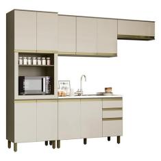 Cozinha Completa 4 Peças Connect com Torre Quente 1 Forno - Móveis Hen