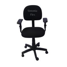 Cadeira Secretaria Regulagem Altura A Gás E Braço Regulagem