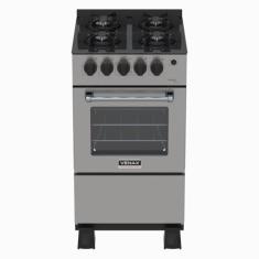 Fogao 4 Bocas Venax Gaudi Line Inox Gas Glp
