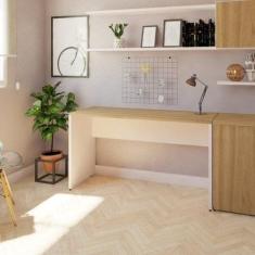 Escrivaninha Mesa Escritório 160cmx47cm 25mm - Bramov Móveis