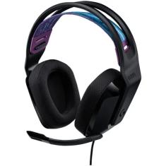 Headset Gamer Logitech G335, Drivers 40mm, 3.5mm, Para PC, Playstation, Xbox, Switch, Mobile, Preto - 981-000977