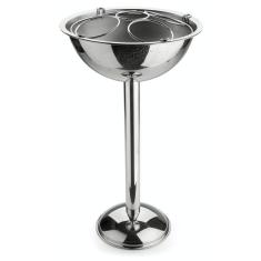Champanheira Com Pedestal 80 Cm Base Coletora E Grelha