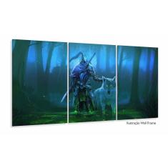 Quadro Decorativos Jogo-dark-souls Com 125x60