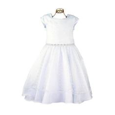 Vestido Infantil Branco Festa