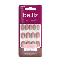 Belliz Unhas Autoadesivas Nude