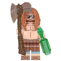 Boneco Blocos De Montar Thor Gordo Cerveja
