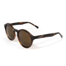 Óculos de Sol HUPI Kona Tartaruga Lente Marrom, Marrom