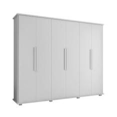 Guarda-Roupa com 4 Gavetas Bolzano Branco - Mais de Casa