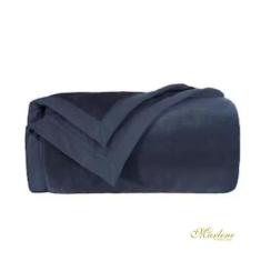 Cobertor Kacyumara Blanket Roma 600 , King, Marinho