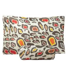 Jogo De Lençol Queen Bouti Basic Estampado 180 Fios 3 Peças - Maxi Onça