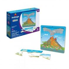 Steam Quebra Cabeças Camadas do Vulcão 8 peças - Xalingo