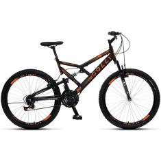 Bicicleta gps Aro 26 Aero Freio V-Brake Quadro 18 Colli