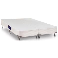 Cama Box Base Universal Queen Gold Star Vitagel White (158x198x23) - Castor