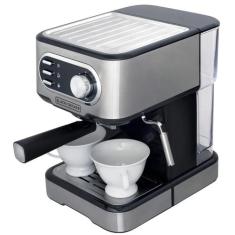 Cafeteira Elétrica Black Decker CE1100G Gourmand Gris Espresso Pó E Cá