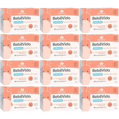 12UN Bebe Vida Sabonete Vegetal Dermoprotetor 90g Davene
